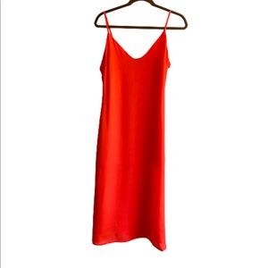 Lulus Red Camisole Slip Dress